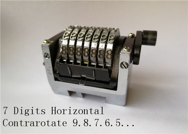 GTO MO HAMADA Electronic Numbering Machine 7 Digits 22.3 Horizontal Contrarotate